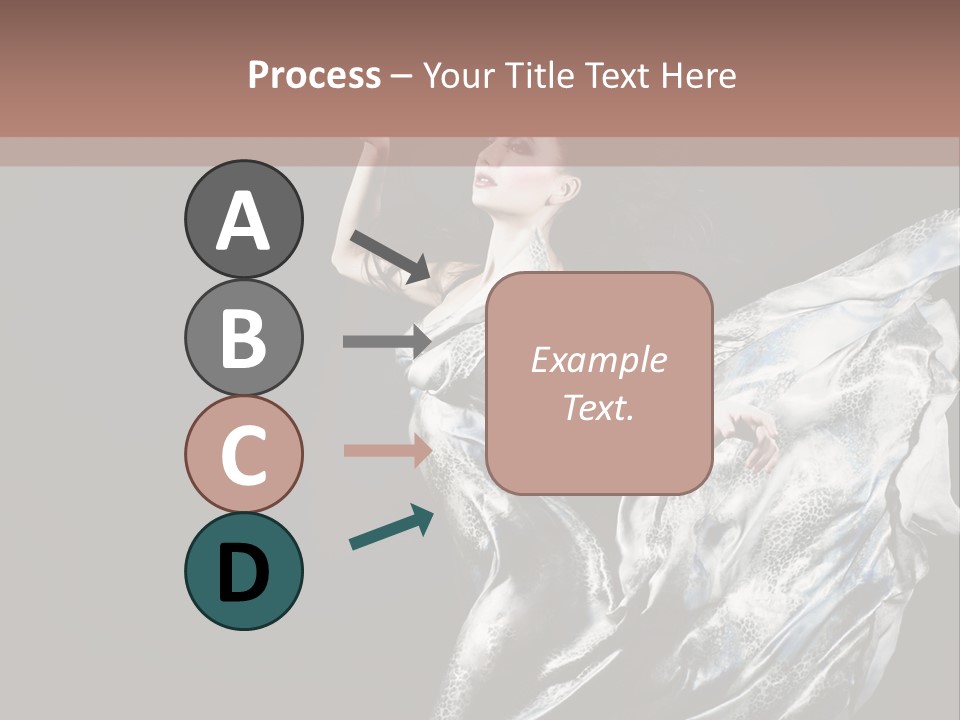 Carnival Make Up Gown PowerPoint Template