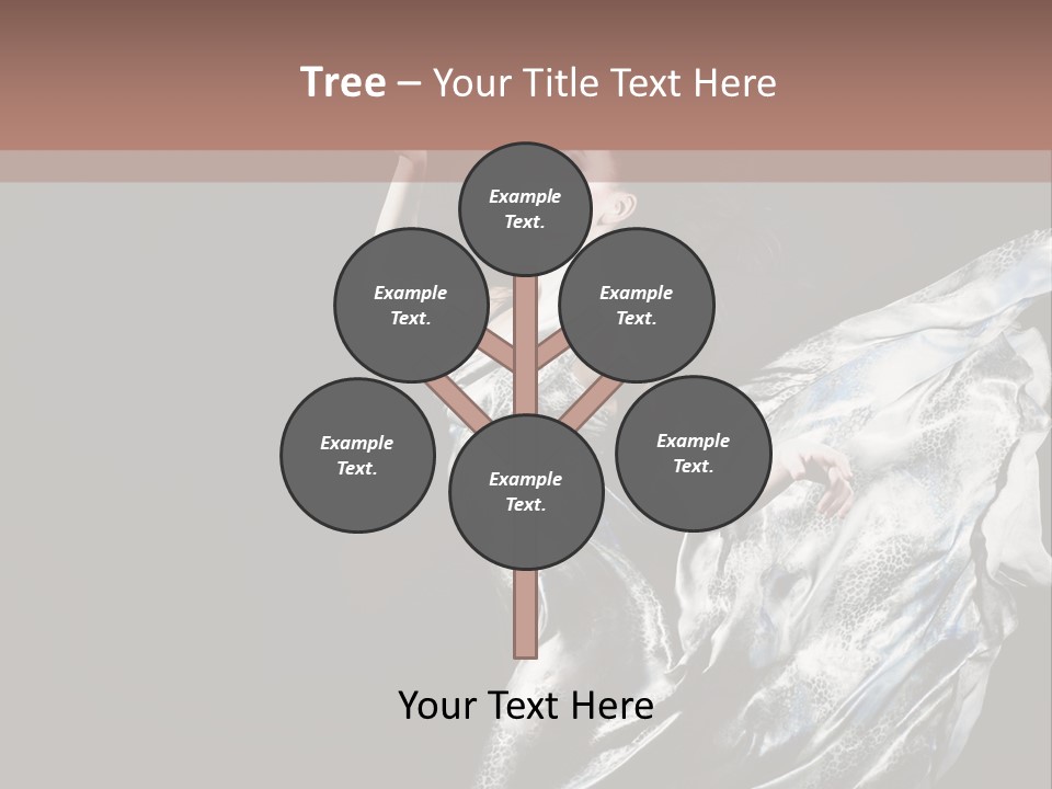 Carnival Make Up Gown PowerPoint Template