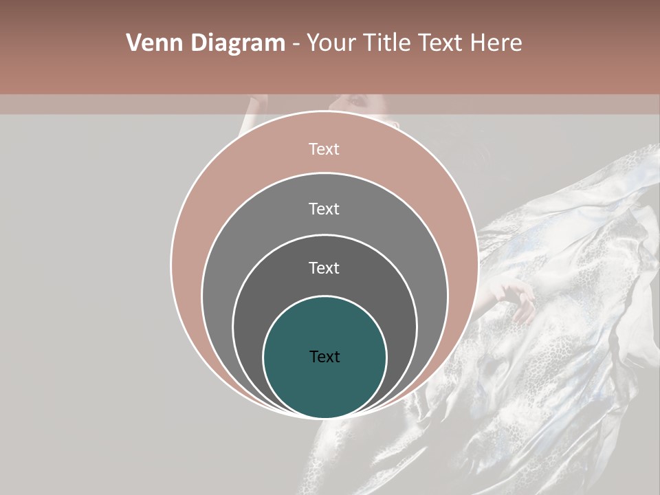 Carnival Make Up Gown PowerPoint Template