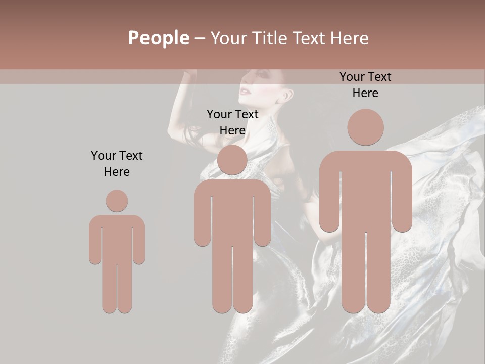 Carnival Make Up Gown PowerPoint Template