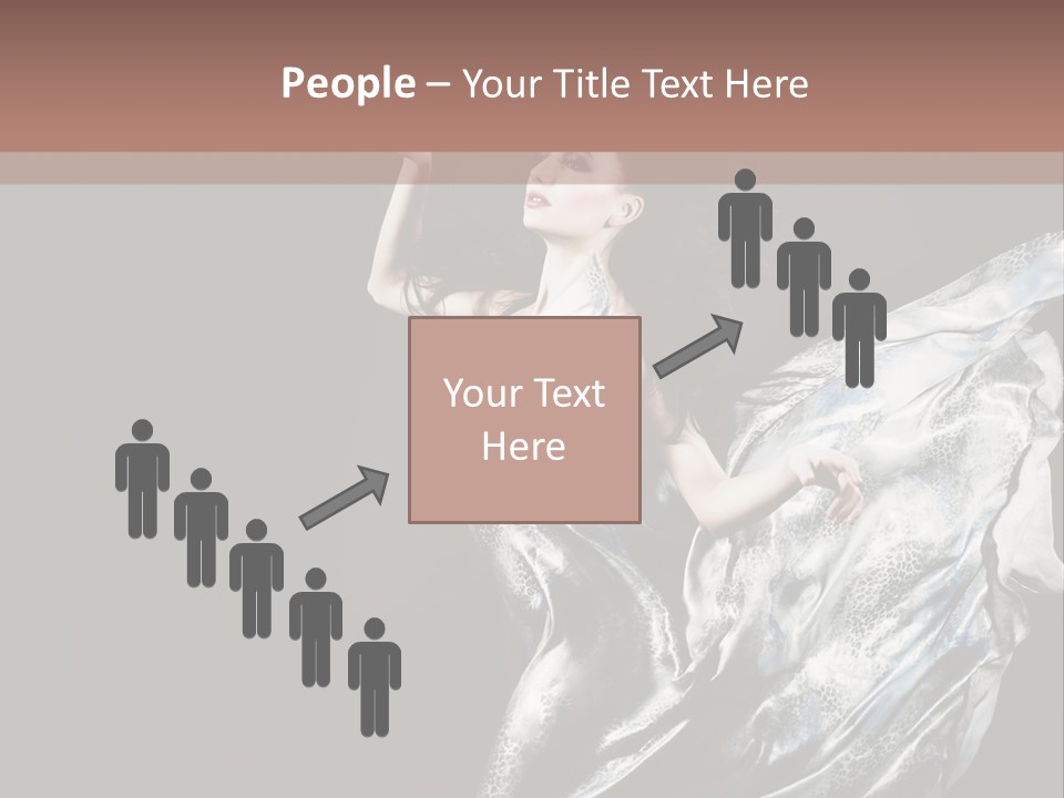 Carnival Make Up Gown PowerPoint Template