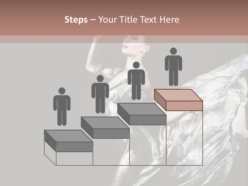 Carnival Make Up Gown PowerPoint Template