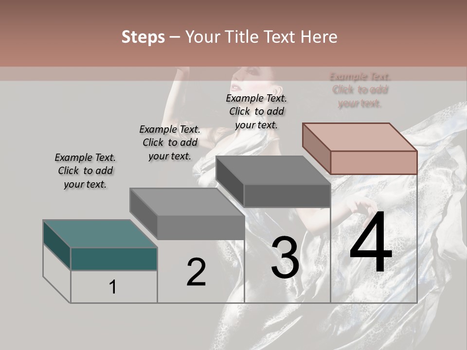 Carnival Make Up Gown PowerPoint Template