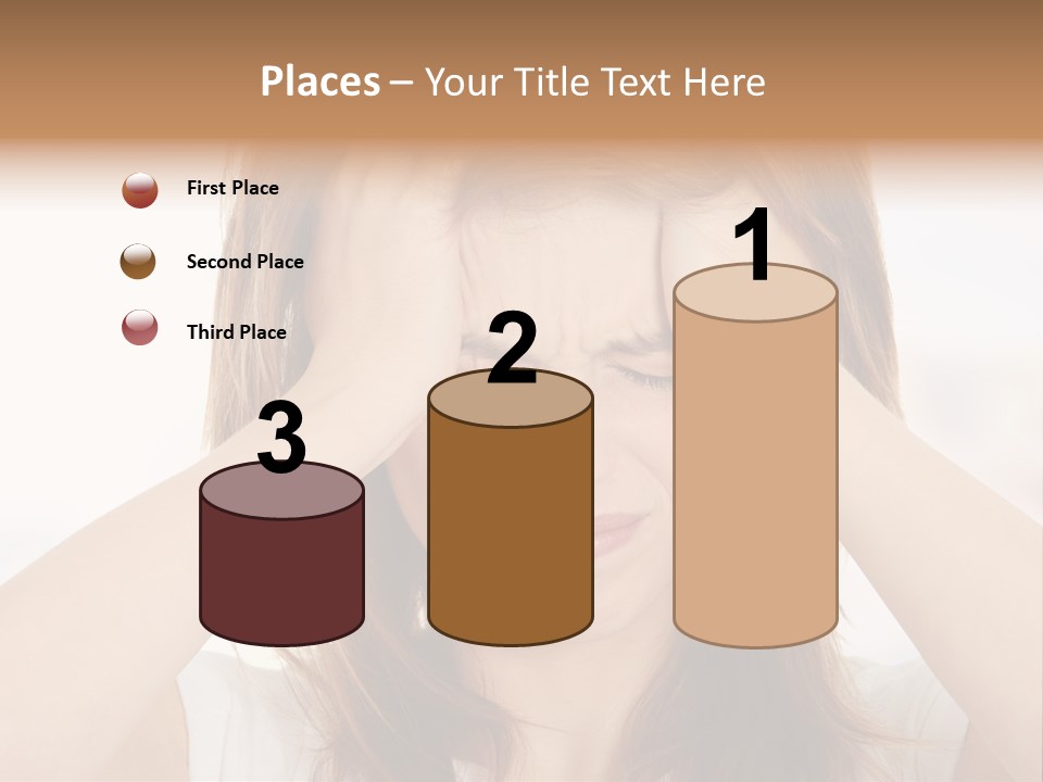 Hold Tired Ache PowerPoint Template