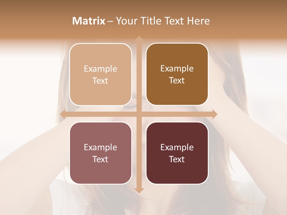 Hold Tired Ache PowerPoint Template