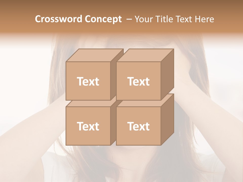 Hold Tired Ache PowerPoint Template