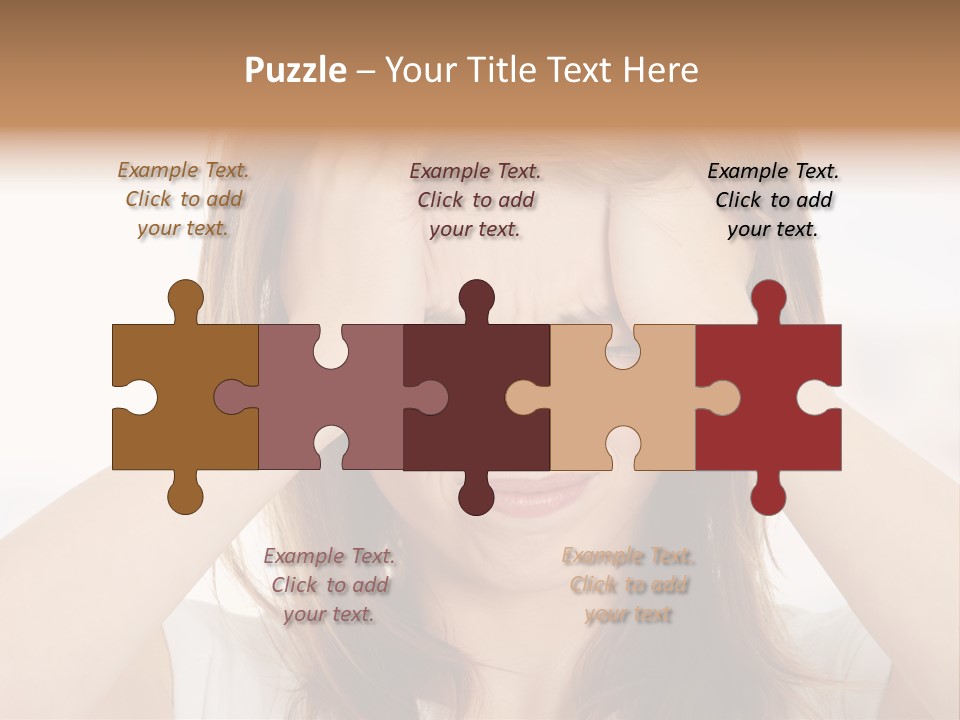 Hold Tired Ache PowerPoint Template