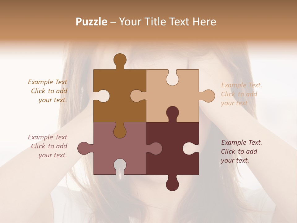 Hold Tired Ache PowerPoint Template