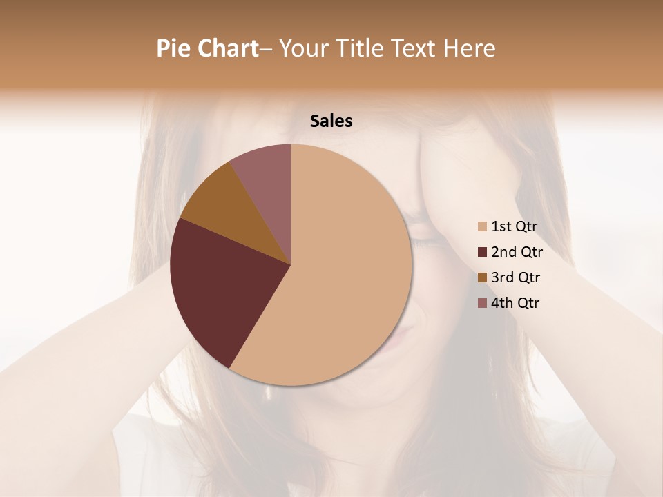 Hold Tired Ache PowerPoint Template