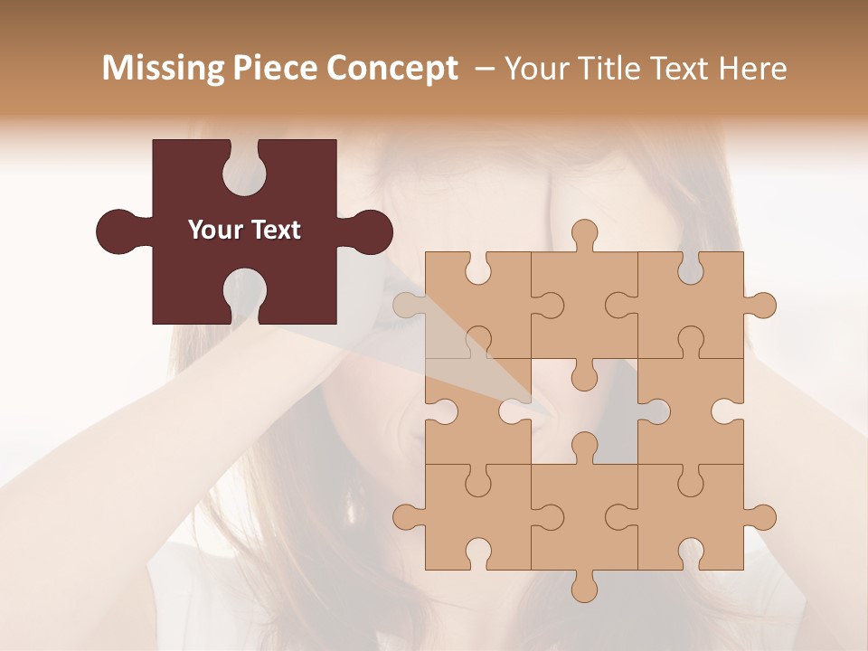 Hold Tired Ache PowerPoint Template