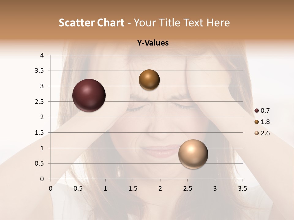 Hold Tired Ache PowerPoint Template