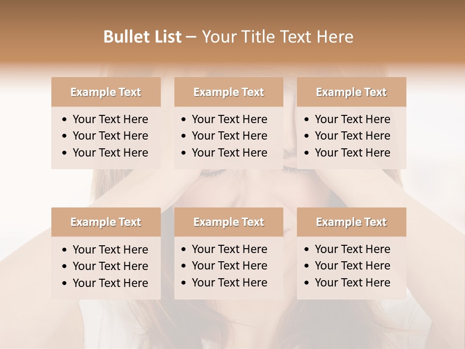 Hold Tired Ache PowerPoint Template