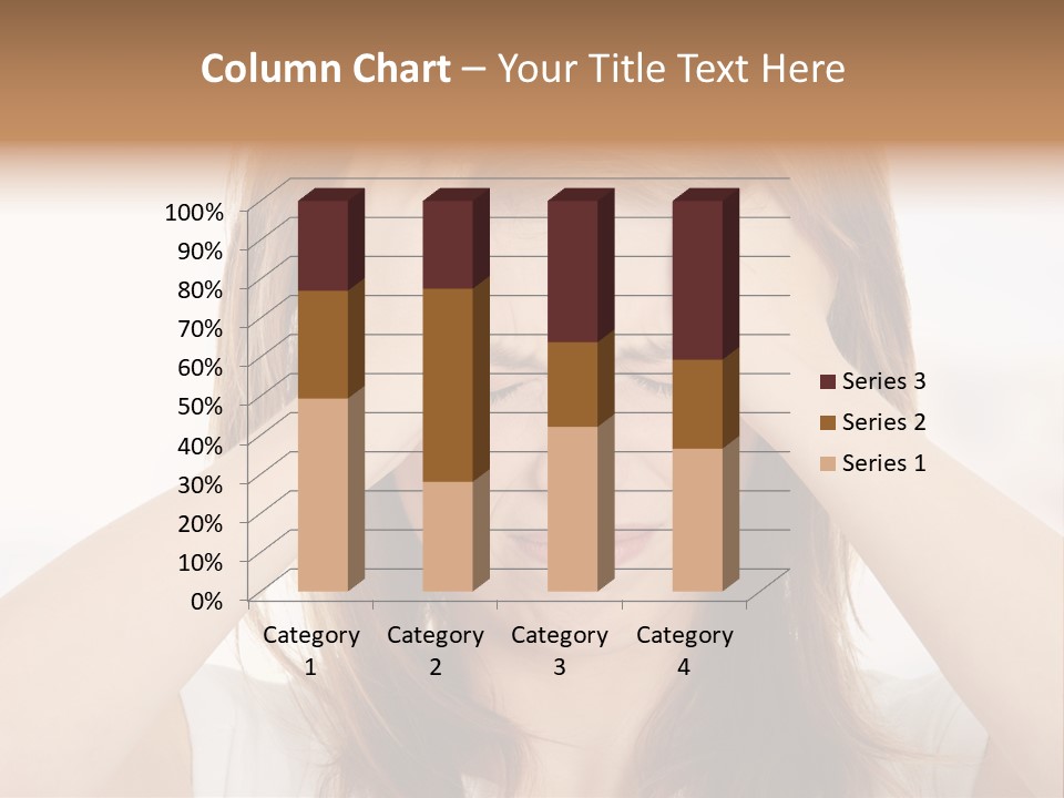 Hold Tired Ache PowerPoint Template