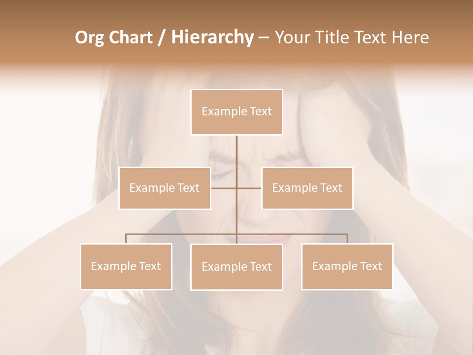 Hold Tired Ache PowerPoint Template