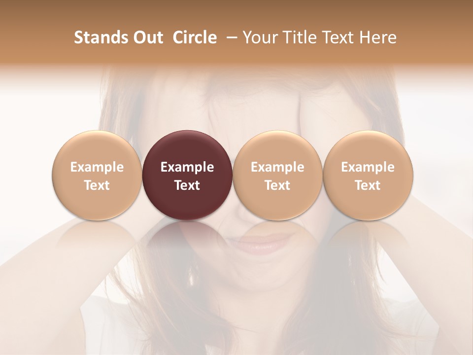 Hold Tired Ache PowerPoint Template