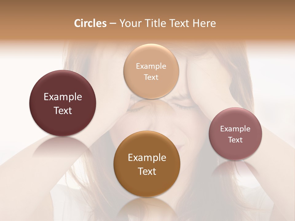 Hold Tired Ache PowerPoint Template