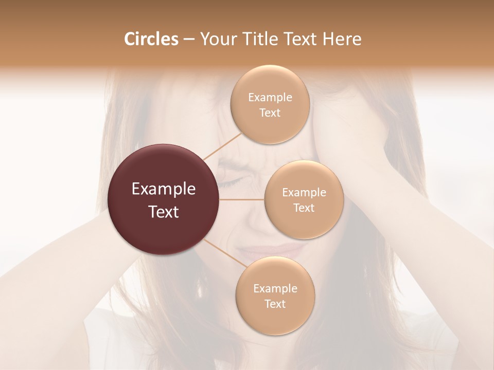 Hold Tired Ache PowerPoint Template