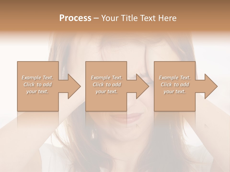 Hold Tired Ache PowerPoint Template