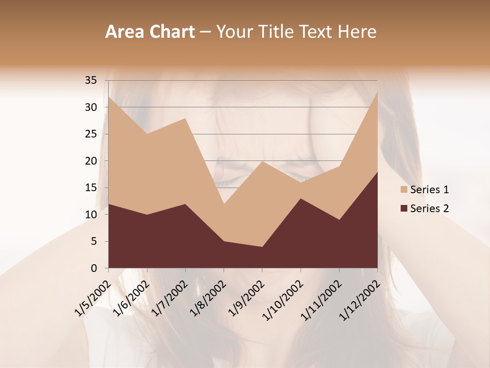 Hold Tired Ache PowerPoint Template