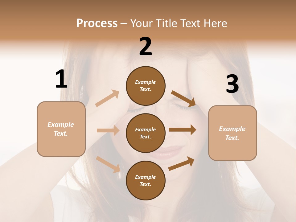 Hold Tired Ache PowerPoint Template