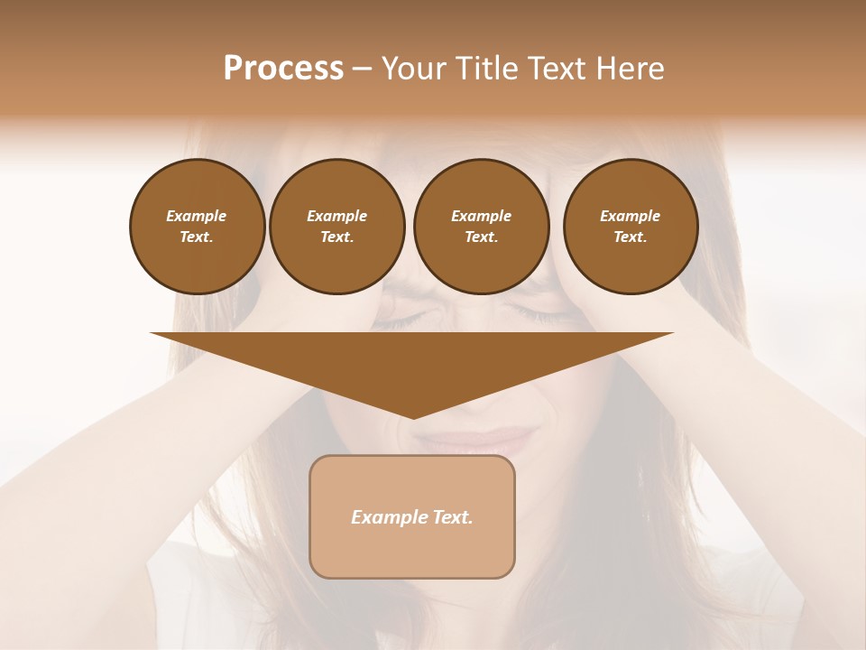 Hold Tired Ache PowerPoint Template