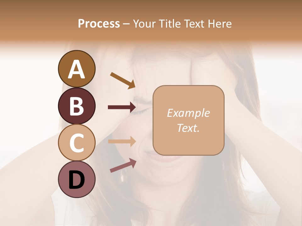 Hold Tired Ache PowerPoint Template