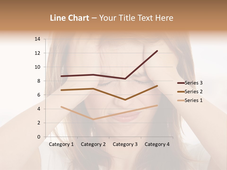Hold Tired Ache PowerPoint Template