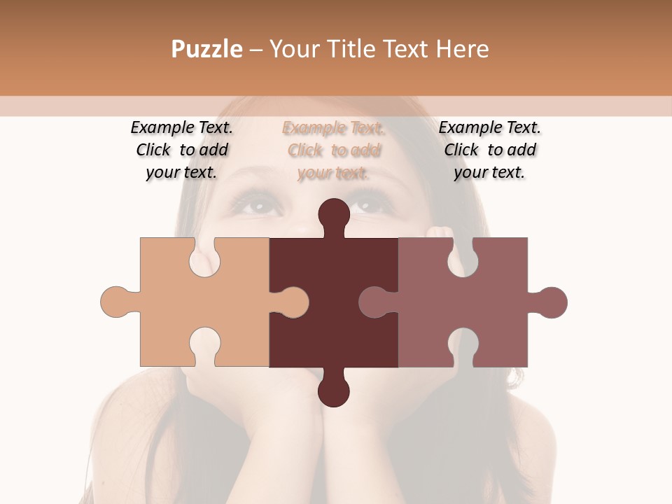 Person Years Smiling PowerPoint Template