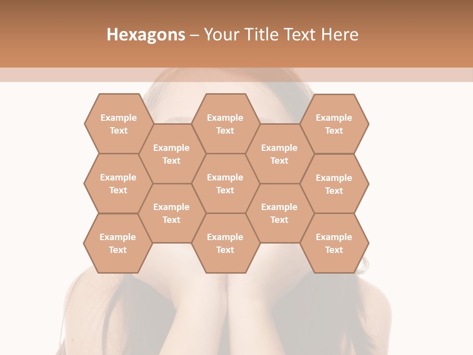 Person Years Smiling PowerPoint Template