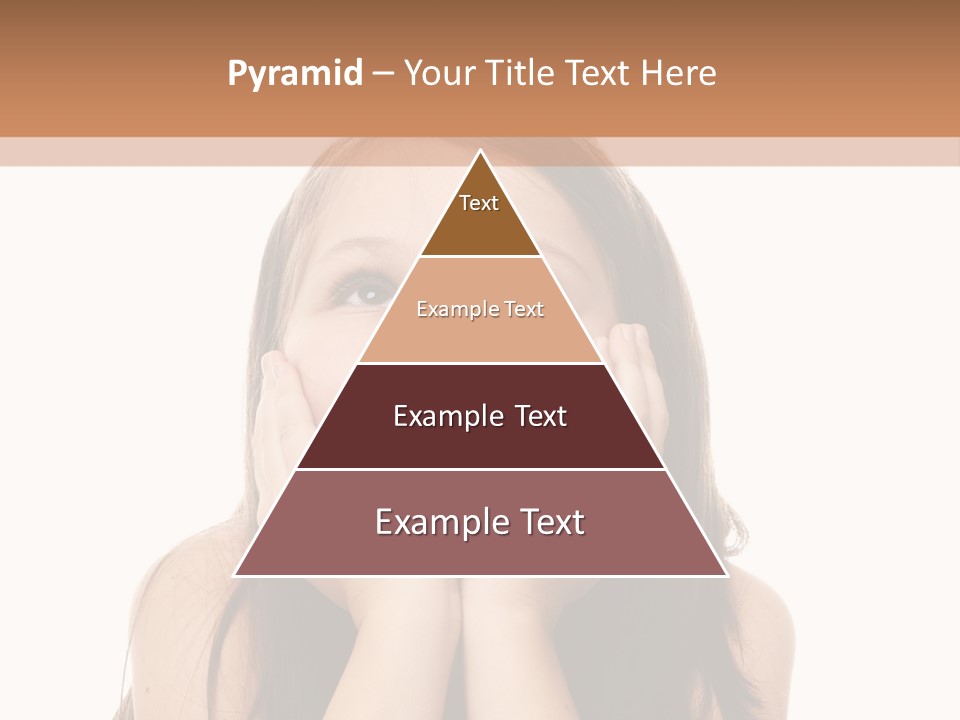 Person Years Smiling PowerPoint Template