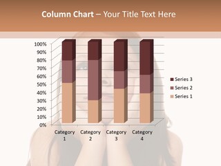 Person Years Smiling PowerPoint Template