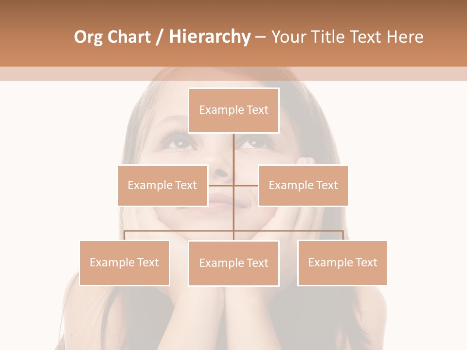 Person Years Smiling PowerPoint Template