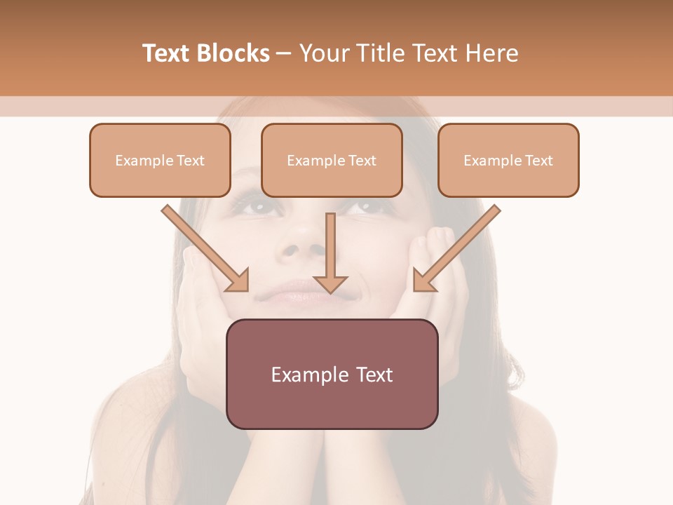 Person Years Smiling PowerPoint Template
