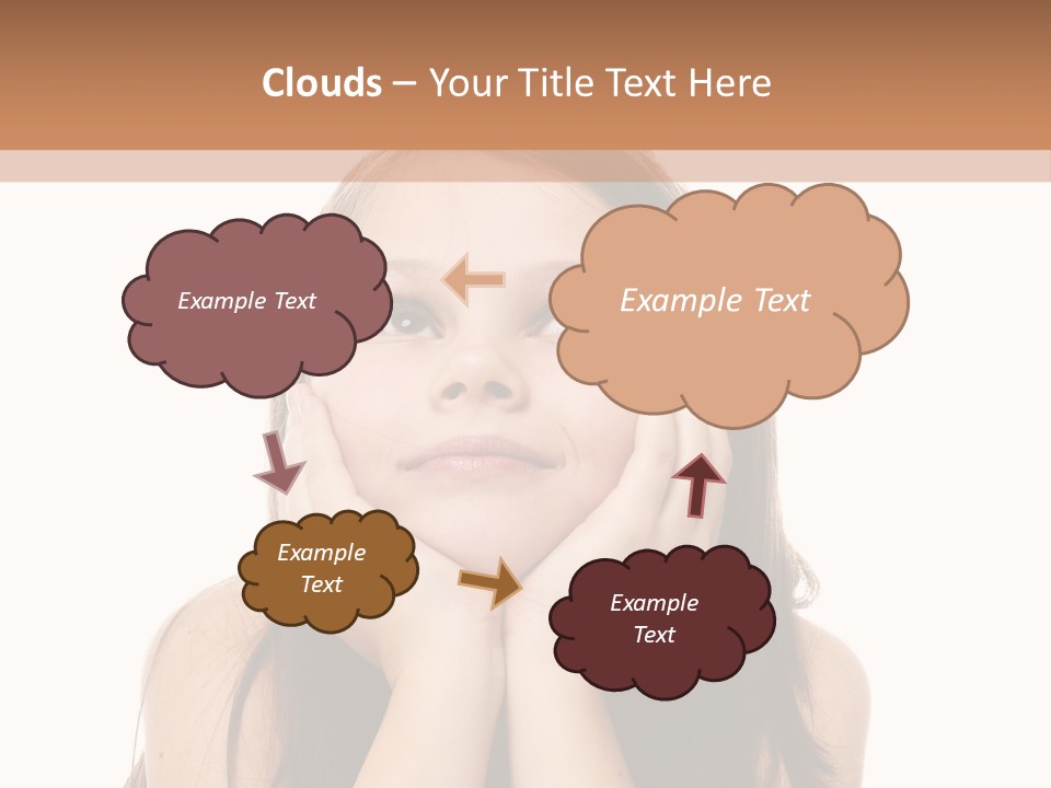 Person Years Smiling PowerPoint Template