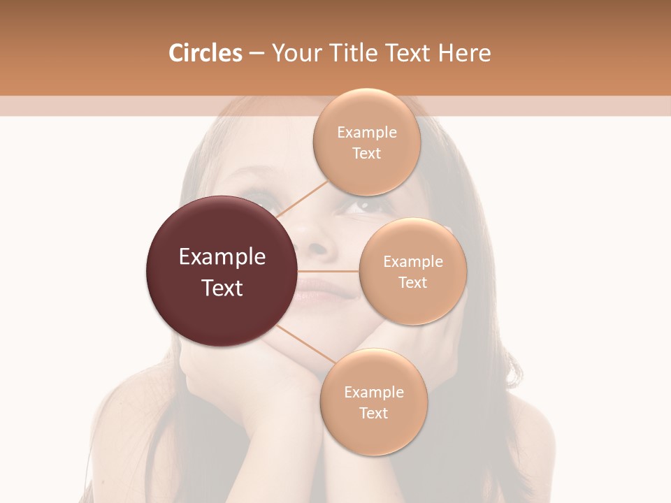 Person Years Smiling PowerPoint Template