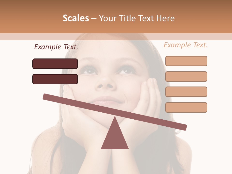Person Years Smiling PowerPoint Template