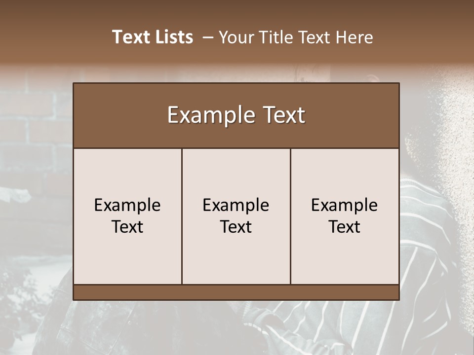 Depression Charity Problem PowerPoint Template