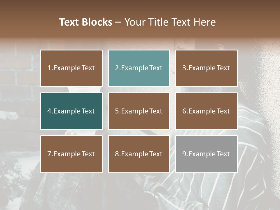 Depression Charity Problem PowerPoint Template