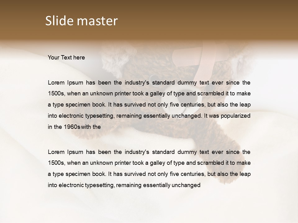 Flu Painful Cure PowerPoint Template