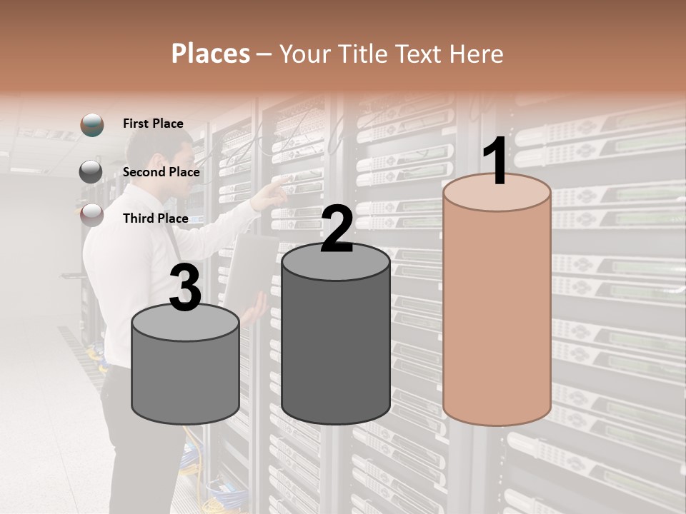 Male Digital Industry PowerPoint Template