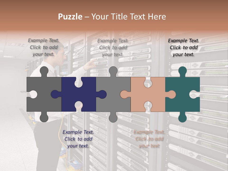 Male Digital Industry PowerPoint Template