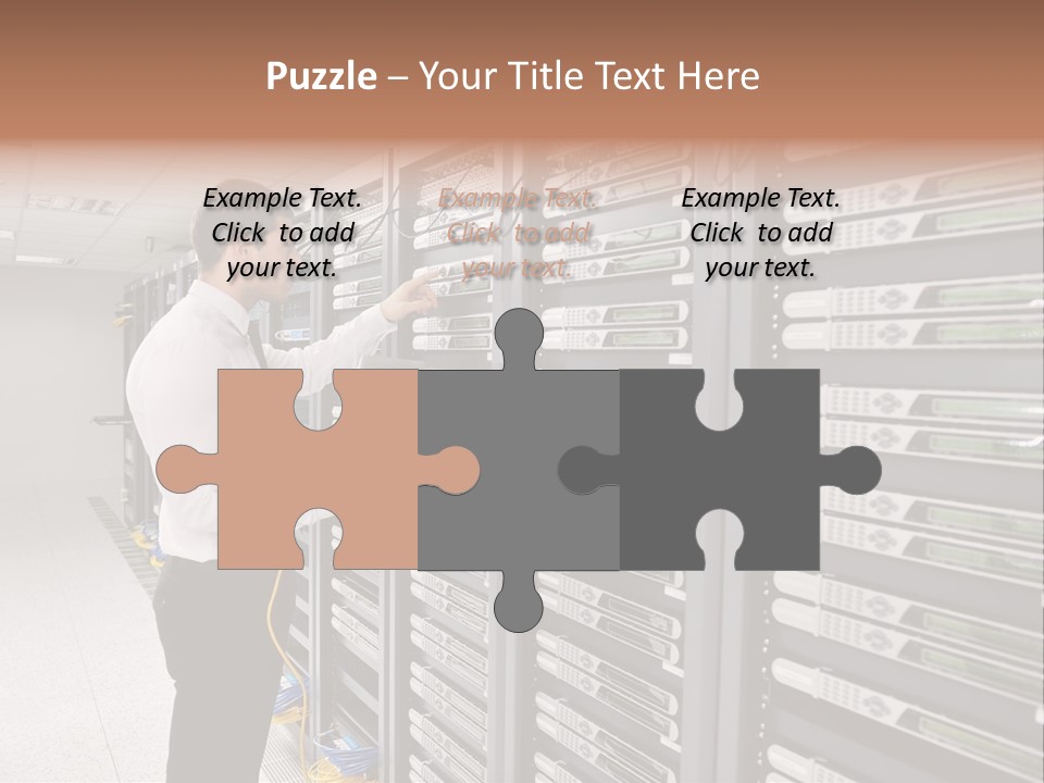 Male Digital Industry PowerPoint Template