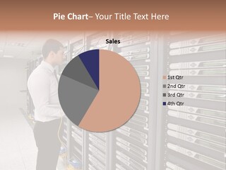 Male Digital Industry PowerPoint Template