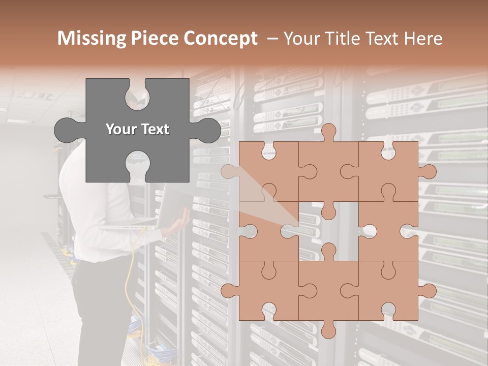 Male Digital Industry PowerPoint Template