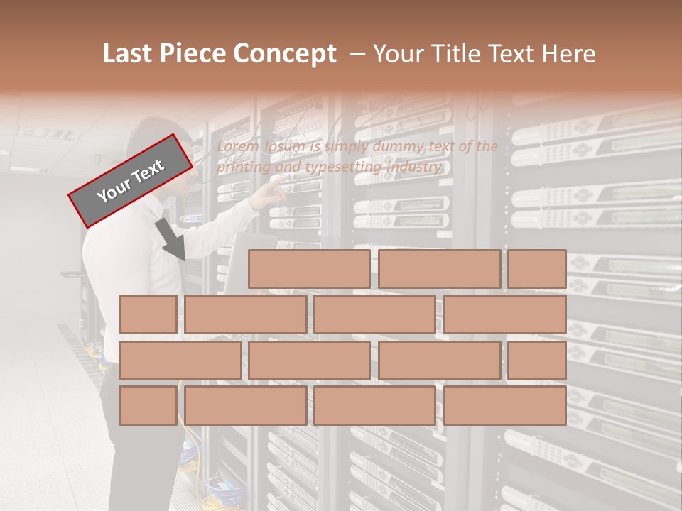 Male Digital Industry PowerPoint Template