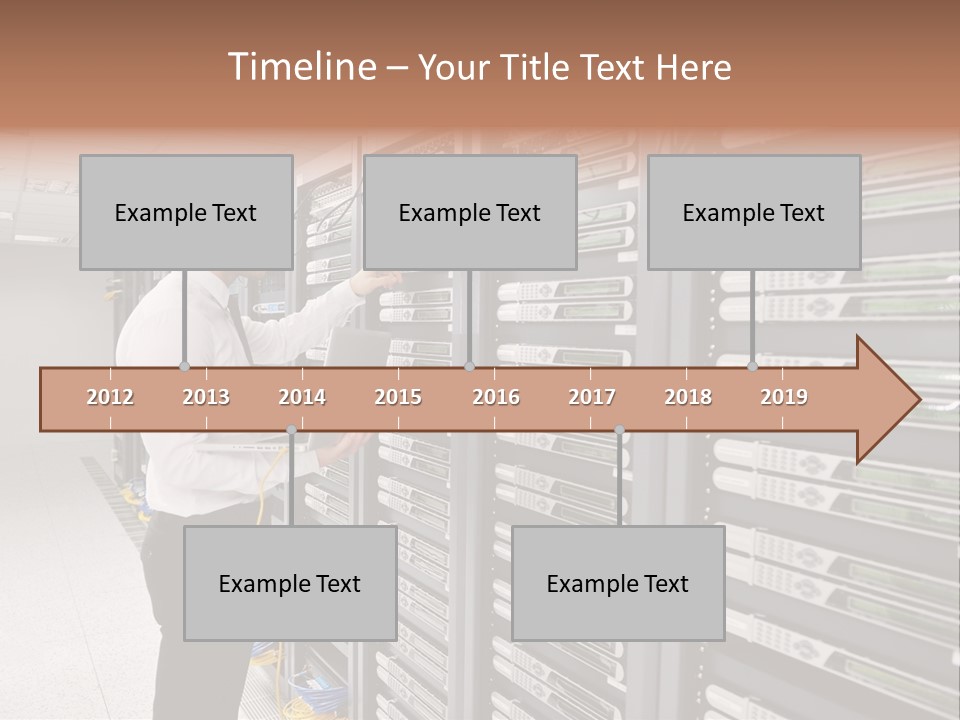 Male Digital Industry PowerPoint Template