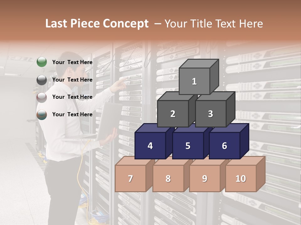 Male Digital Industry PowerPoint Template
