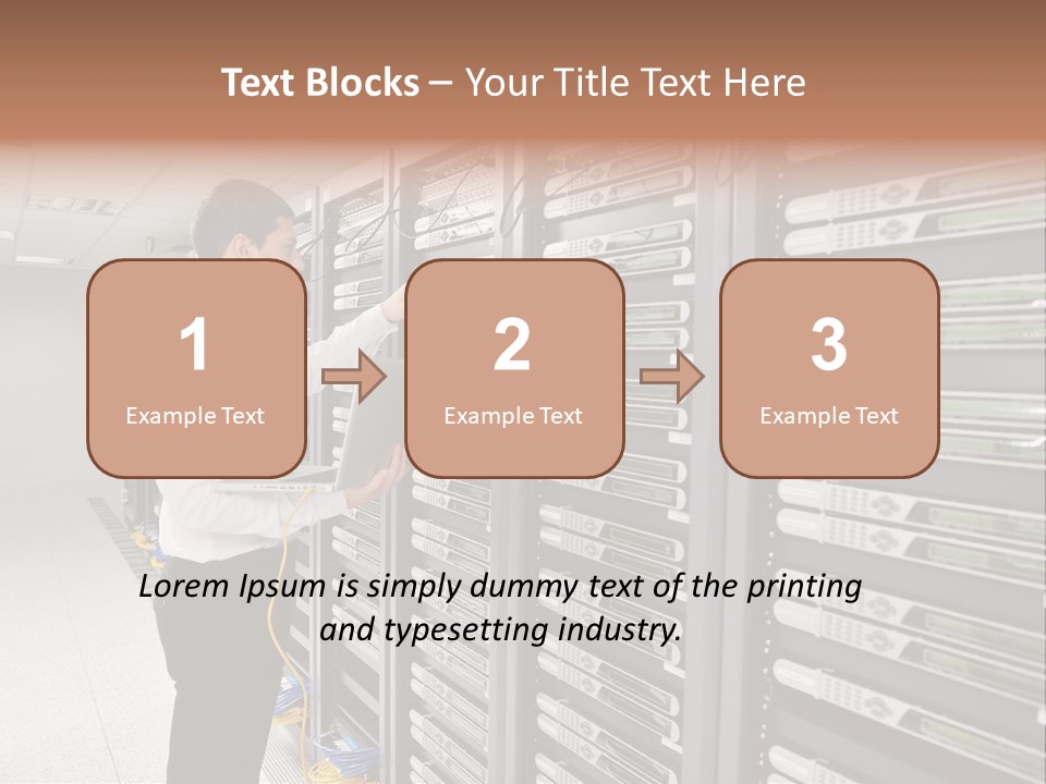 Male Digital Industry PowerPoint Template