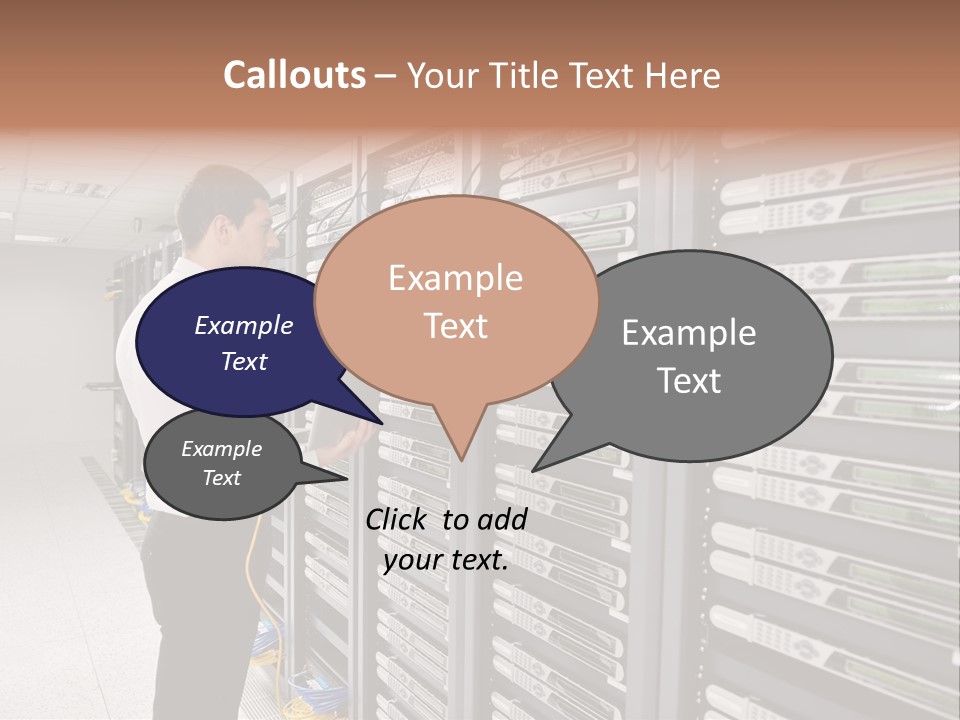 Male Digital Industry PowerPoint Template