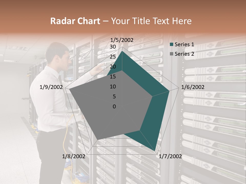 Male Digital Industry PowerPoint Template